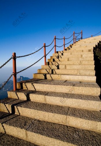 泰安泰山阶梯图片