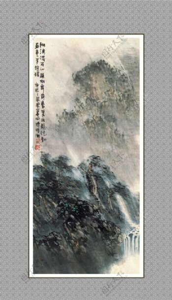 国画山水图片