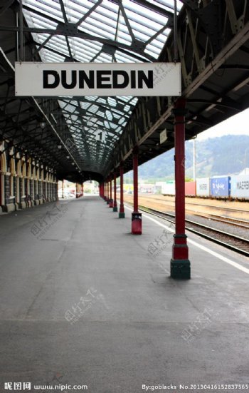 新西兰丹尼丁火车站图片