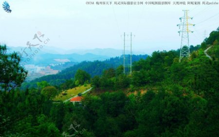 梅州客天下风景区山水图片