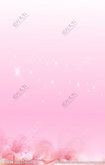 粉色花纹背景图图片