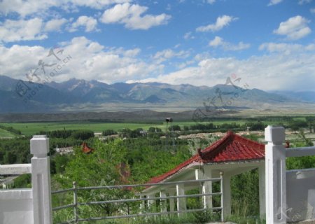 新疆温泉图片
