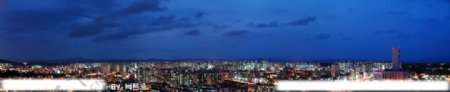 韩国夜景图片