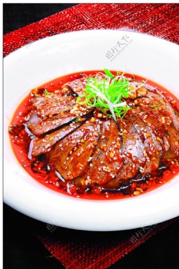 红油牛肉图片