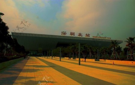 深圳北站图片