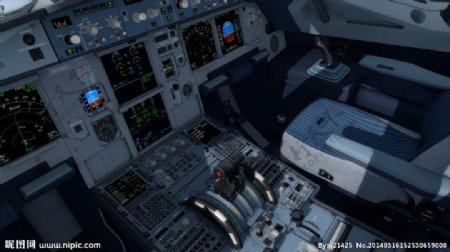 空客A320驾驶舱图片