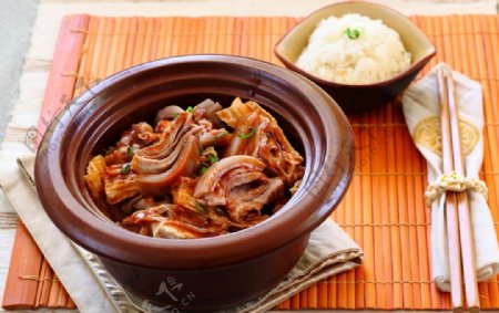 支竹羊肉煲饮食文化图片