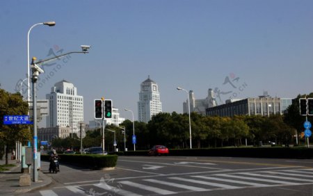 陆冢嘴世纪广场街景图片