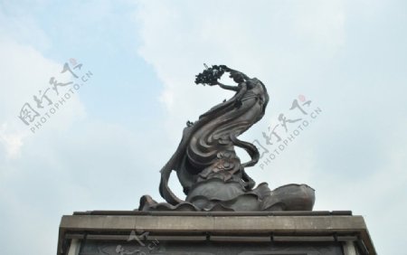 杭州文二路西城广场花神建筑图片