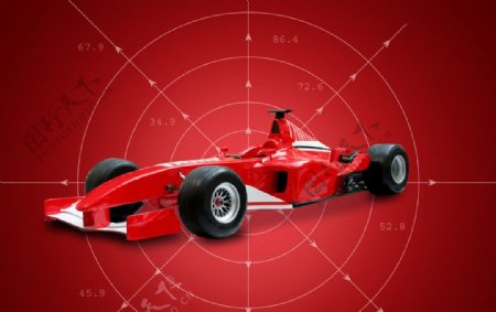 F1赛车模型图片