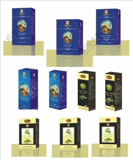 橄榄油系列包装图片