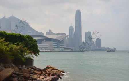 香港湾仔码头风光图片