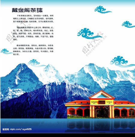 藏茶画册图片