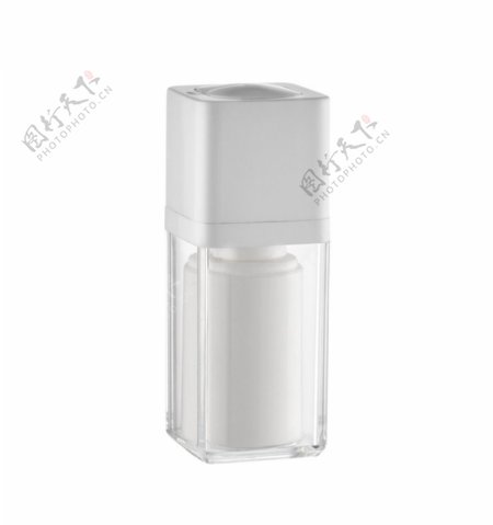 化妆瓶白色透明图片