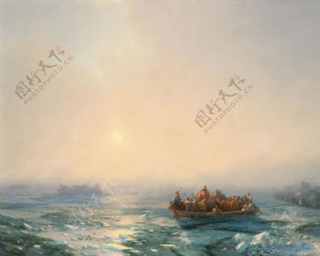 第聂伯河上的雾1872图片