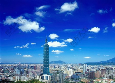 台北101塔图片