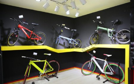 自行车店图片