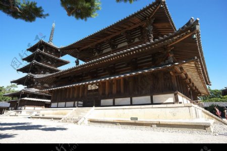 奈良法隆寺图片