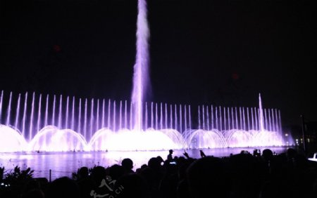 音乐喷泉图片