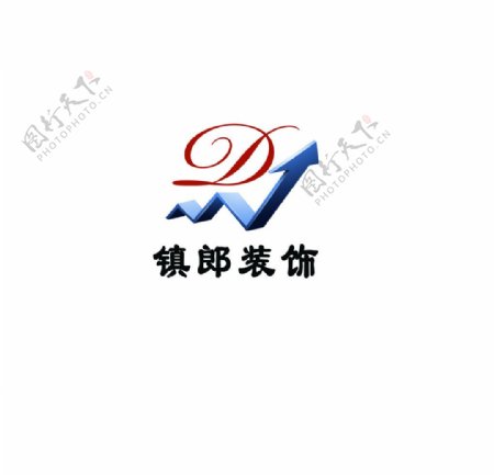 镇江朗阁装饰公司Logo设计图片