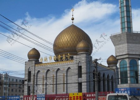 吉林市清真寺图片