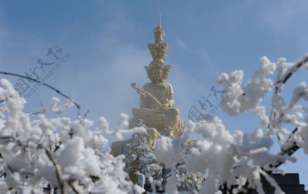 峨眉金顶风光图片