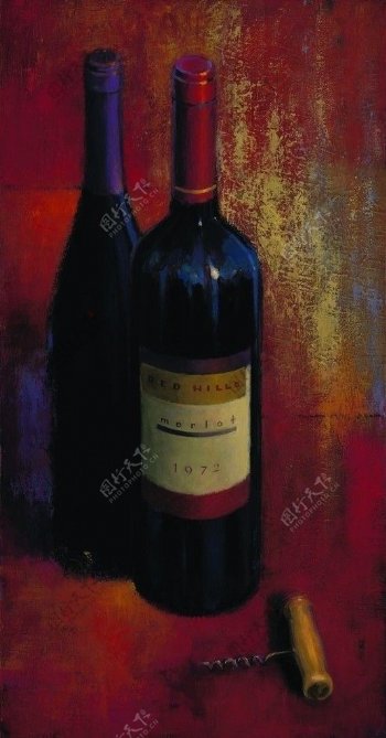梅鹿汁红葡萄酒图片