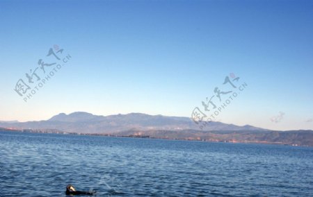 云南洱海风景图图片