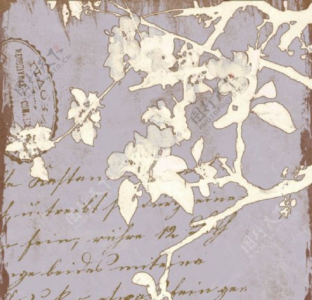 欧美树枝背景图片