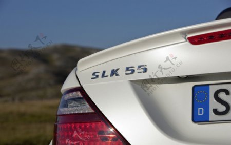 奔驰SLK55特写图片