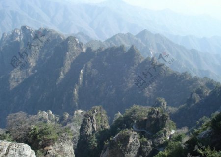 河南老君山峰林景点图片