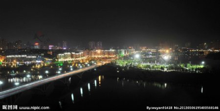 开县夜景图片