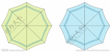 雨伞效果图图片