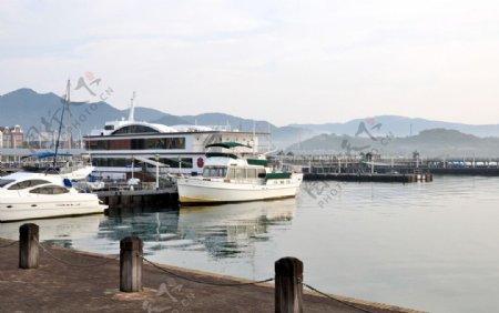 日本晨曦码头图片