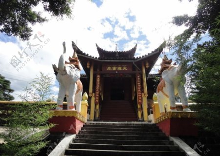 傣族寺庙图片