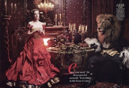 公主与狮王高清晰真人童话图片