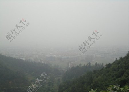 祁东县全景图片