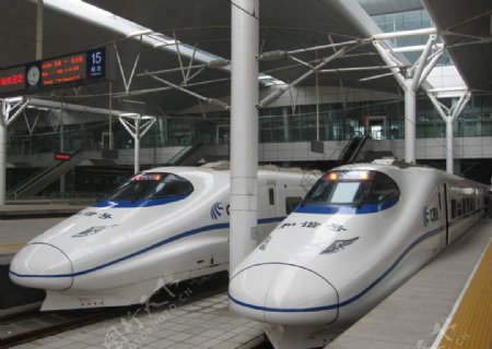 京津高速火车图片