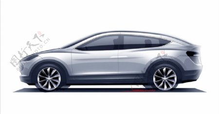Tesla特斯拉ModelX2012图片