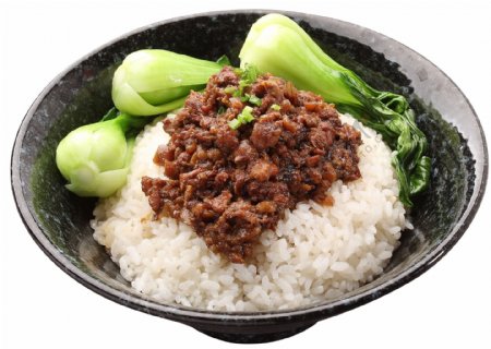 台湾肉燥饭图片