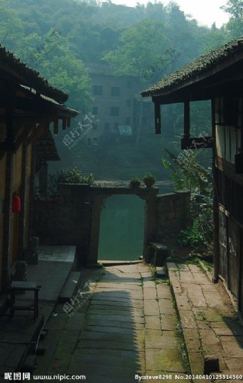 唐河旧门楼图片