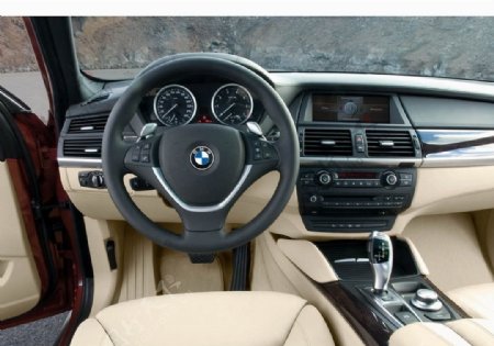 BMWX6汽车红色实图图片