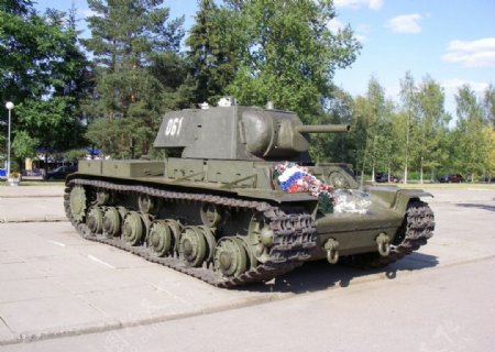 KV1重型坦克图片