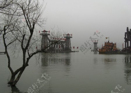 三国城太湖图片