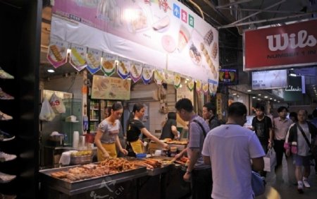 香港街头小食图片