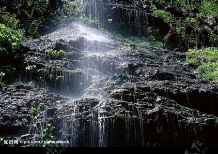 季节景致溪流水源7瀑布图片