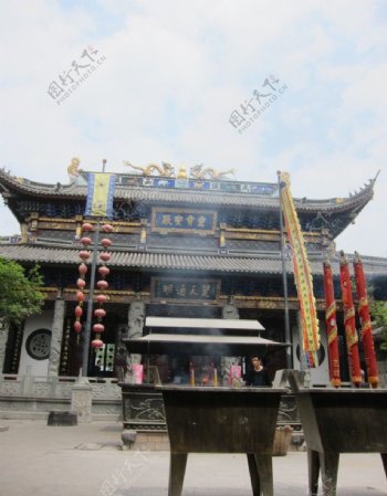 杭州玉皇山财神庙图片