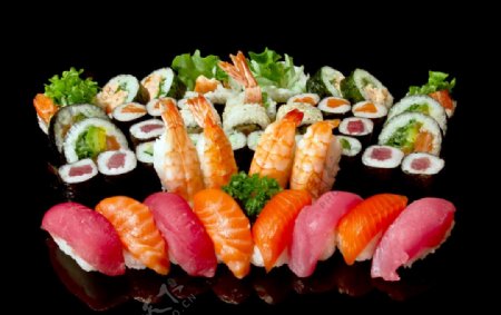 日本寿司美食图片