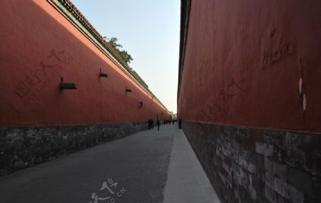 故宫城墙图片