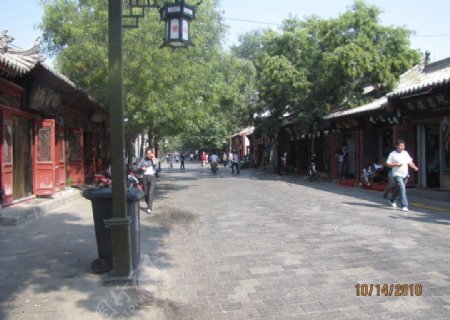 榆林一街巷子图片